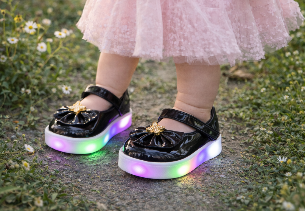 BABYWALKX BLACK LED  BELLIES