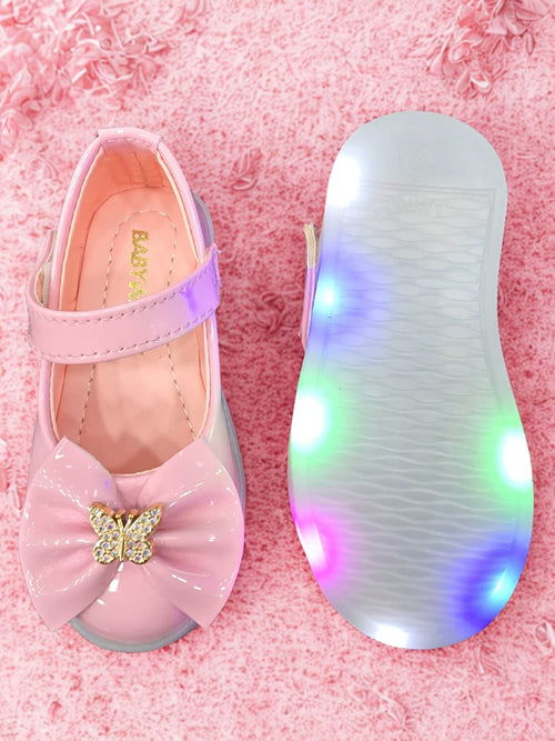 BABYWALKX Pink Led Bellies