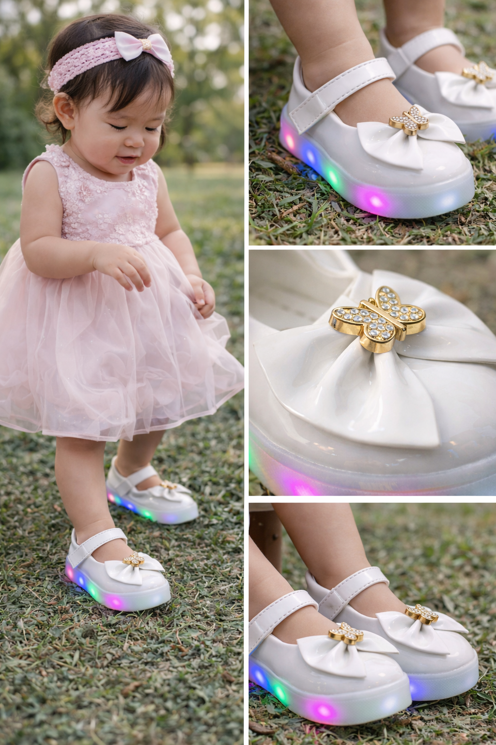 BABYWALKX WHITE LED BELLIES