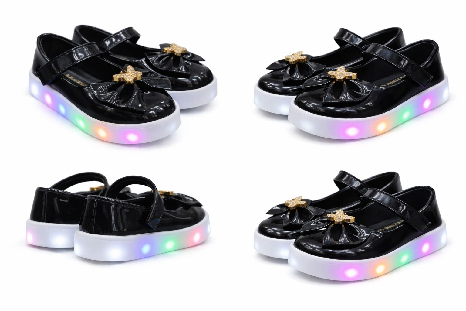 BABYWALKX BLACK LED  BELLIES