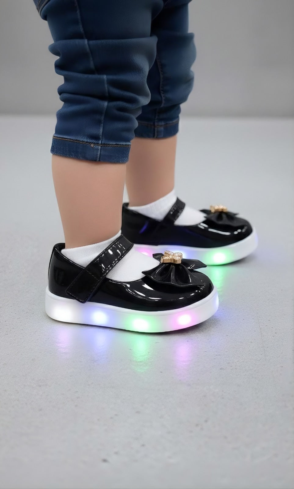 BABYWALKX BLACK LED  BELLIES